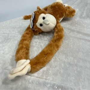2003 Welcome to Las Vegas Nevada Monkey Plush Stuffed Animal Toy Hanging Arms